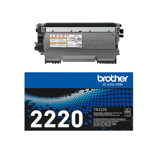 Toner grande capacité Brother TN-2220 Noir  d'origine