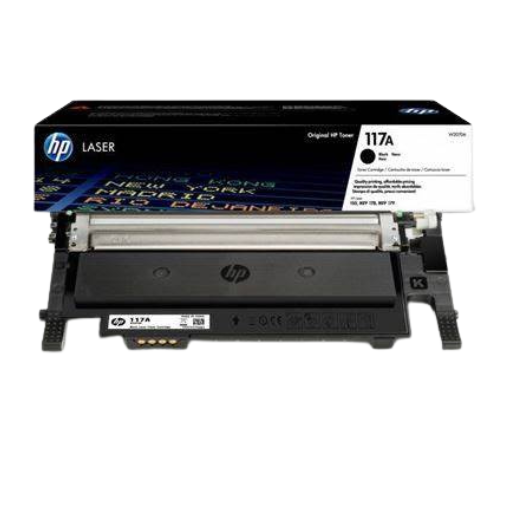 Toner d'origine HP 117A (W2070A) noir - 1000 pages