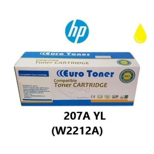 Toner HP Compatible 207A Jaune W2212A avec puce