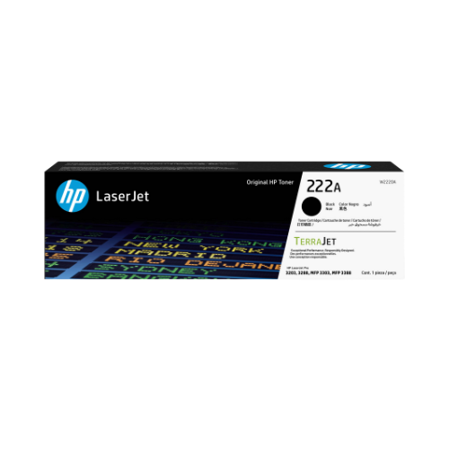 Toner HP d'origine 222A Noir (W2220A)