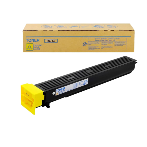 Toner Konica Minolta TN713Y Jaune pour Bizhub C759 C659