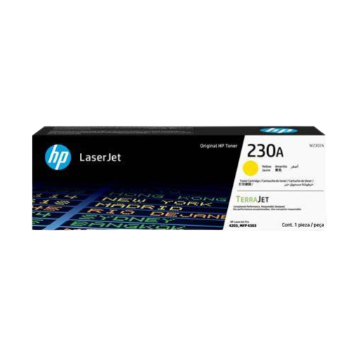 Toner HP 230A Jaune (W2302A) d'origine
