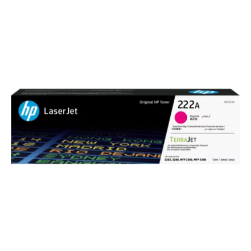 Toner HP d'origine 222A Magenta (W2223A)