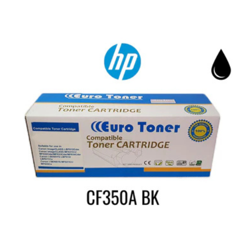 Toner HP CF350A BK Noir Compatible Eurotoner